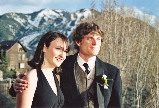 Ellery and Jamie on prom night May 2006